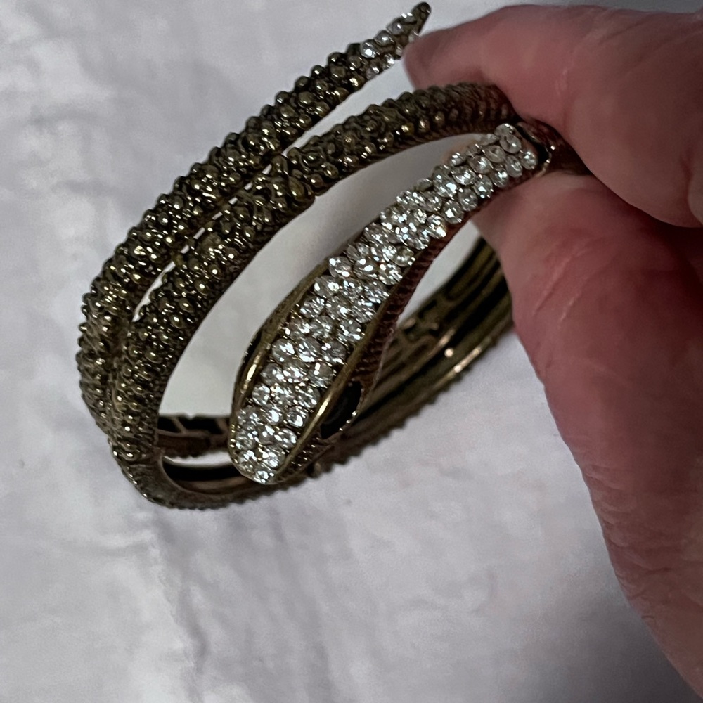 Unique snake wrap bracelet